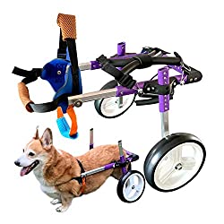 HiHydro 6 Types Cart Pet Wheel Chair for Handicapped Dogs