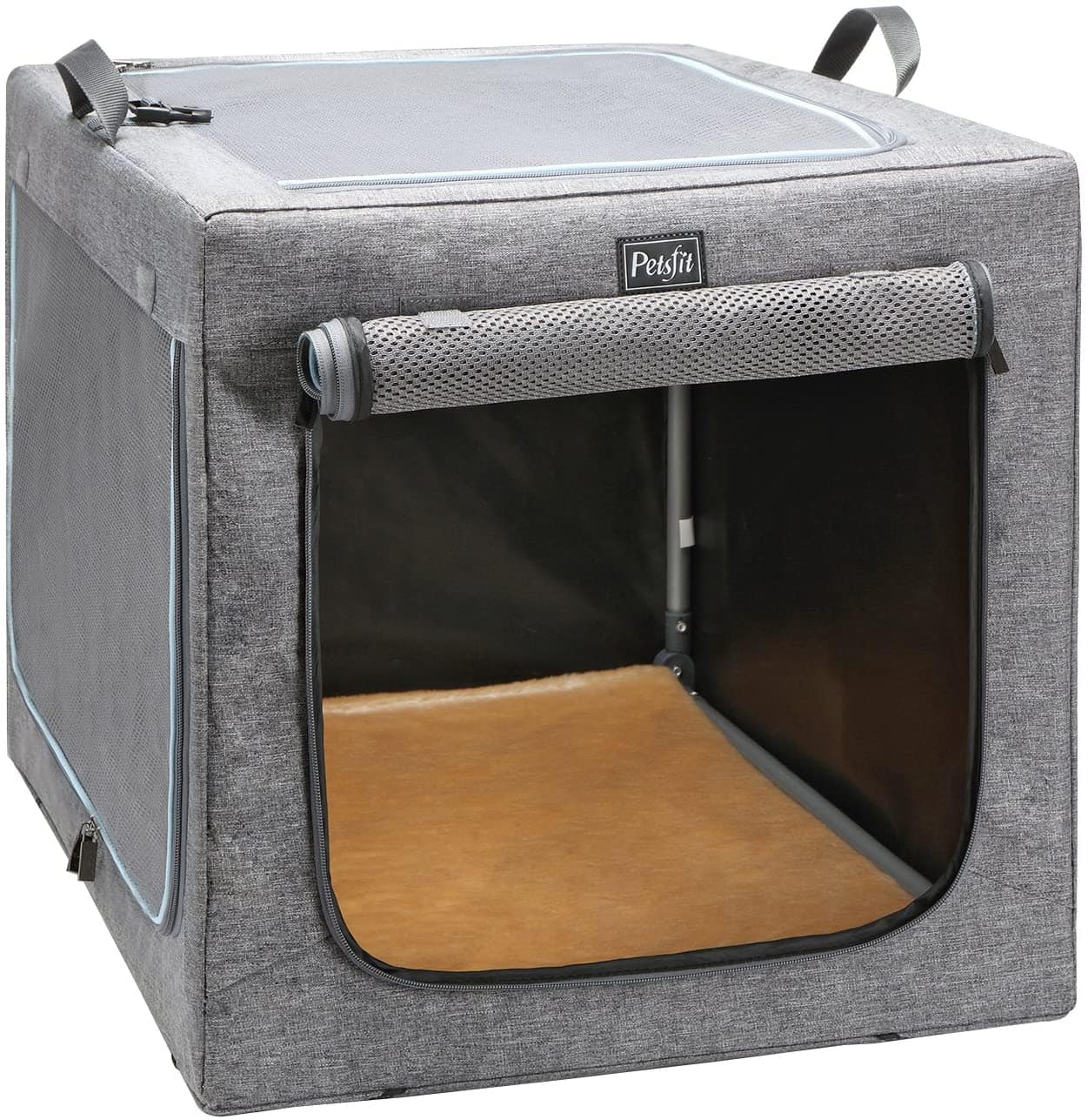 Best Crate for a Labradoodle - Top 9 Picks! - We Love Doodles - Easy To Clean Labradoodle Crate With Cuddle Straw Ventilation