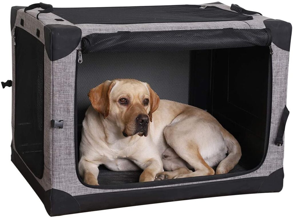 The 6 Best Dog Crates for Car Backseats! (2023) - We Love Doodles - Outdoor Easy Clean Dog Crates