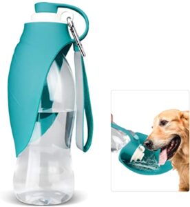 Tiovory Dog Water Bottle for Hiking $13.99