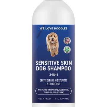 sensitive skin dog shampoo